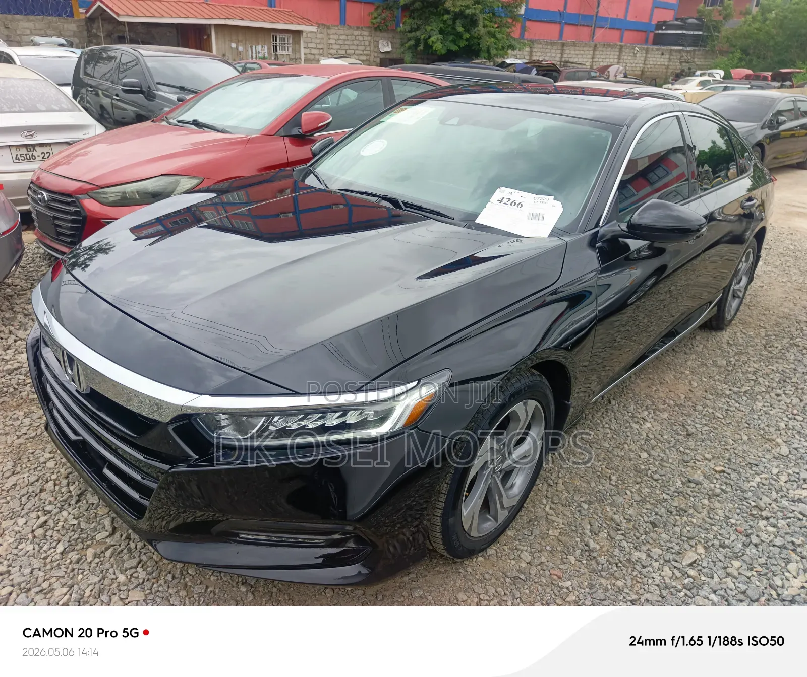 Honda Accord Sport (1.5L 4cyl Turbo 6M) 2019 Black