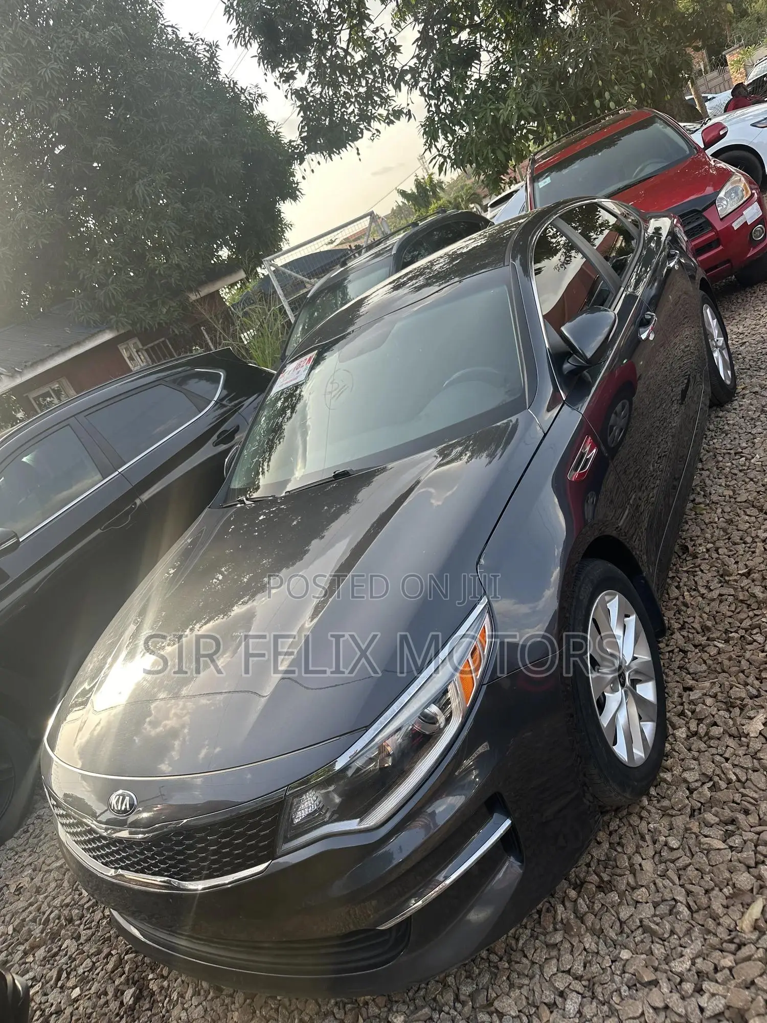 Kia Optima SXL Turbo Sedan FWD (2.0L 4cyl 6A) 2017 Gray