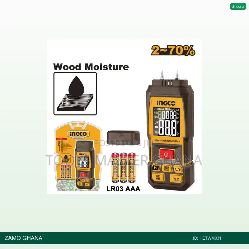 Wood Moisture - Hetwm031