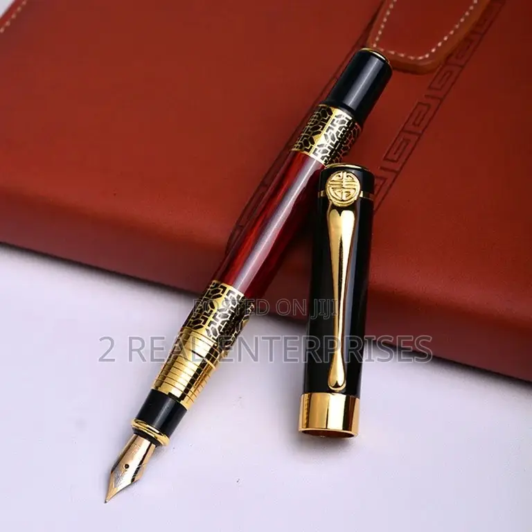 Modern Metal Fountain Pen New With Gift Box