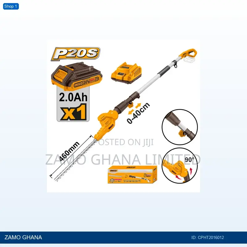 Cordless Pole Hedge - CPHT