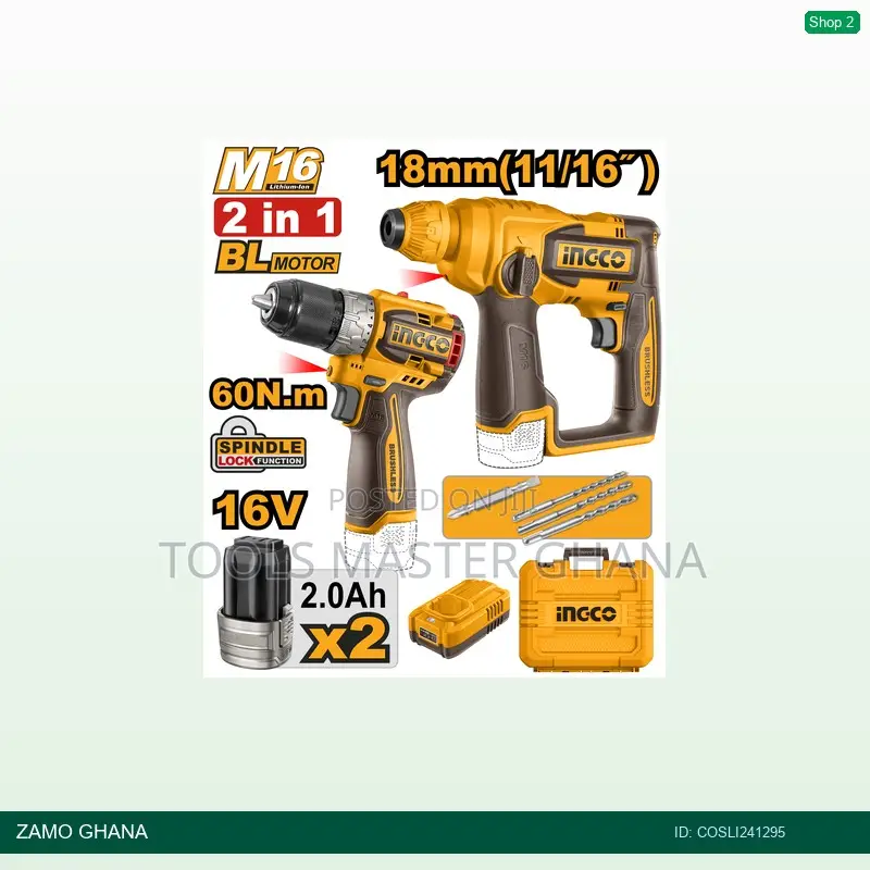 Cordless 2 PCS Combo - Cosli241295