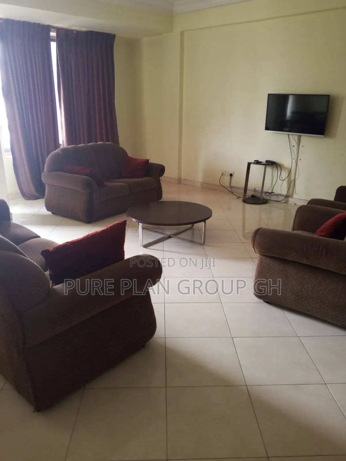 Furnished 3bdrm Apartment in Abelemkpe for rent