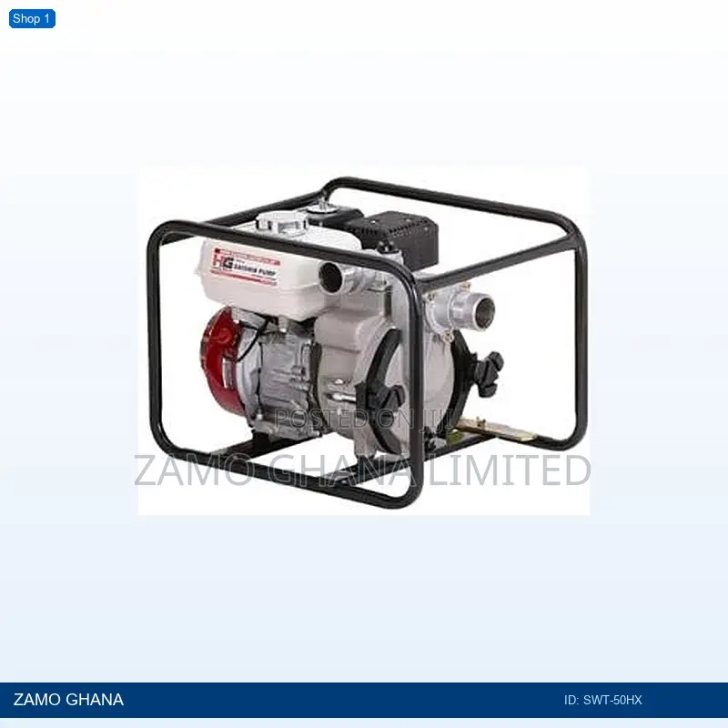 Water Pump Trash 2 Inch Honda Gasoline Engine 5.5hp - SWT-50hx