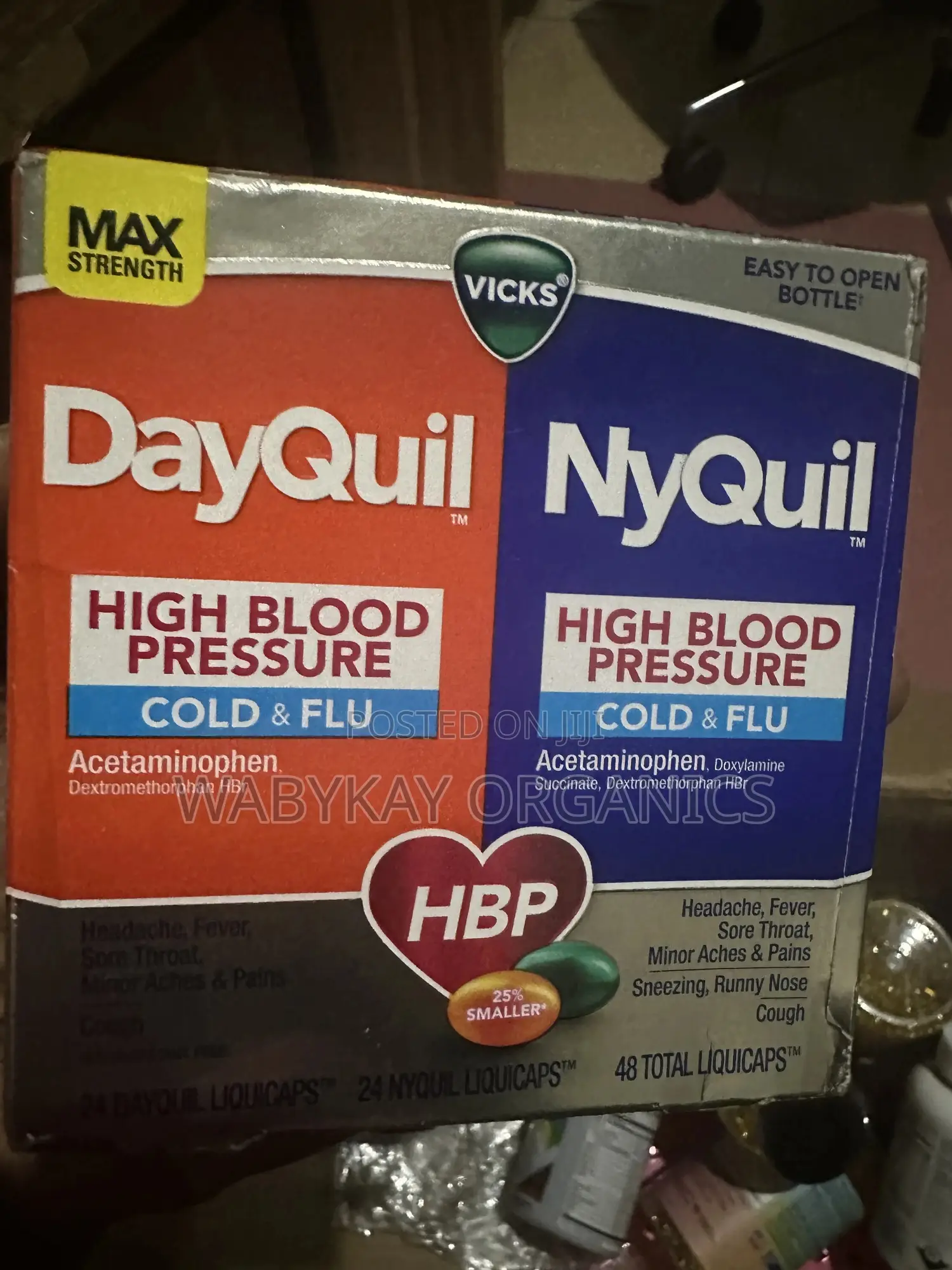Dayquil and Nyquil for Cold and Flu