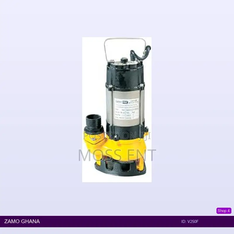 Sewage Pump 0.35hp Stainless - V250f