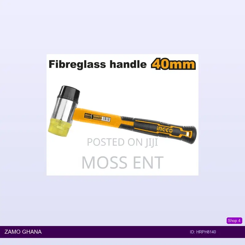 Rubber and Plastic Hammer 40mm - Hrph8140