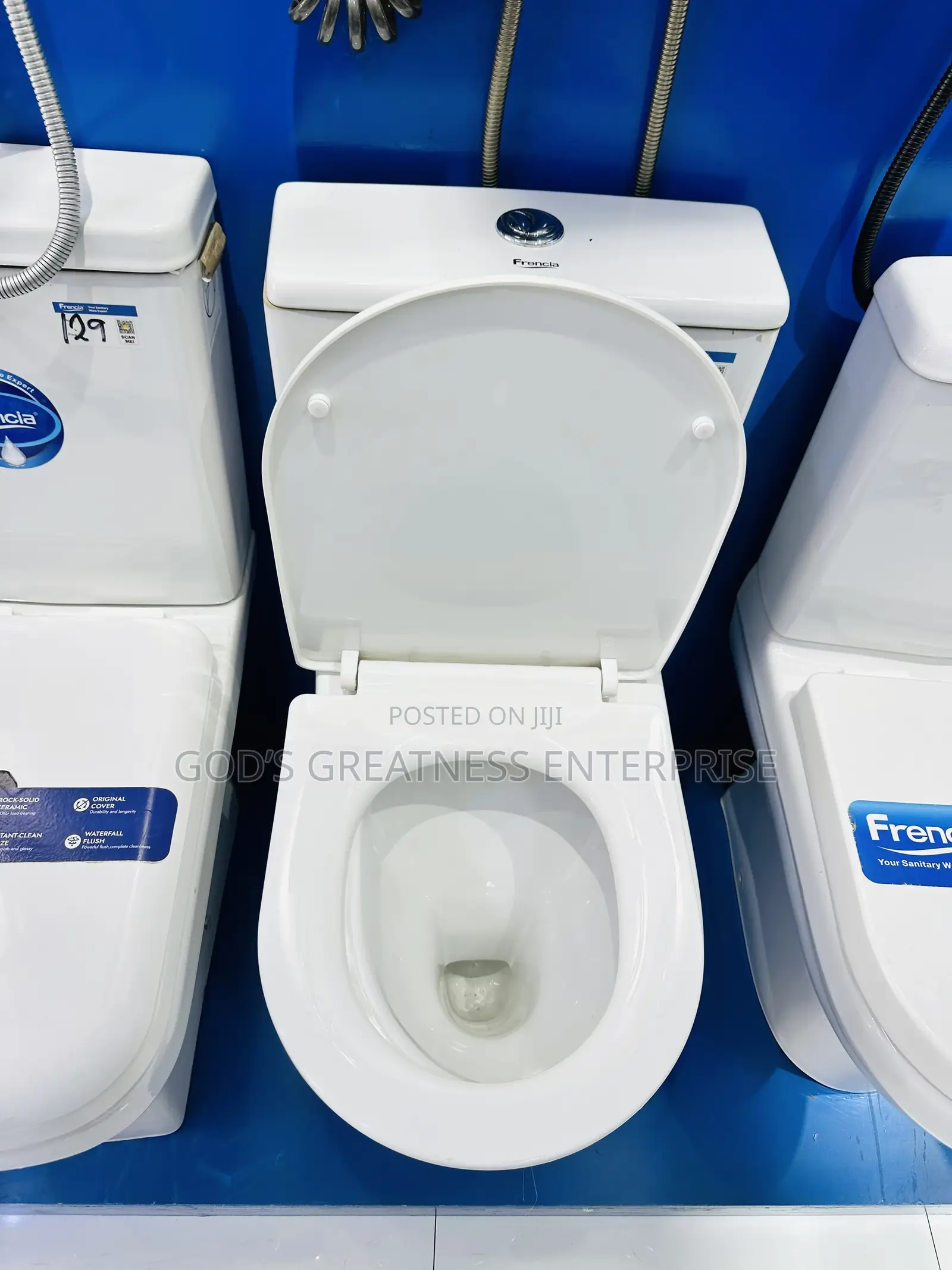 Pressure Flush Water Closet