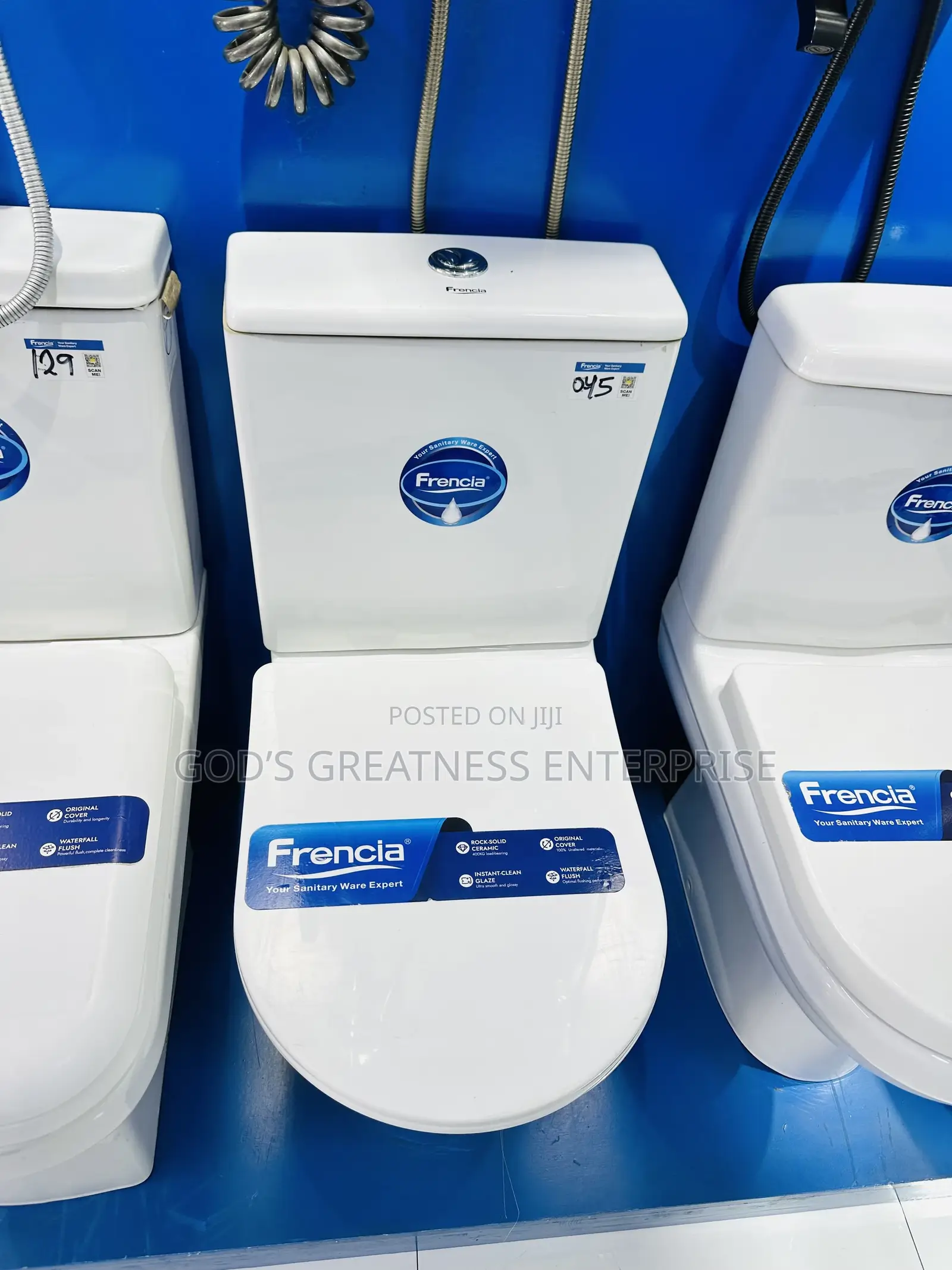 Pressure Flush Water Closet