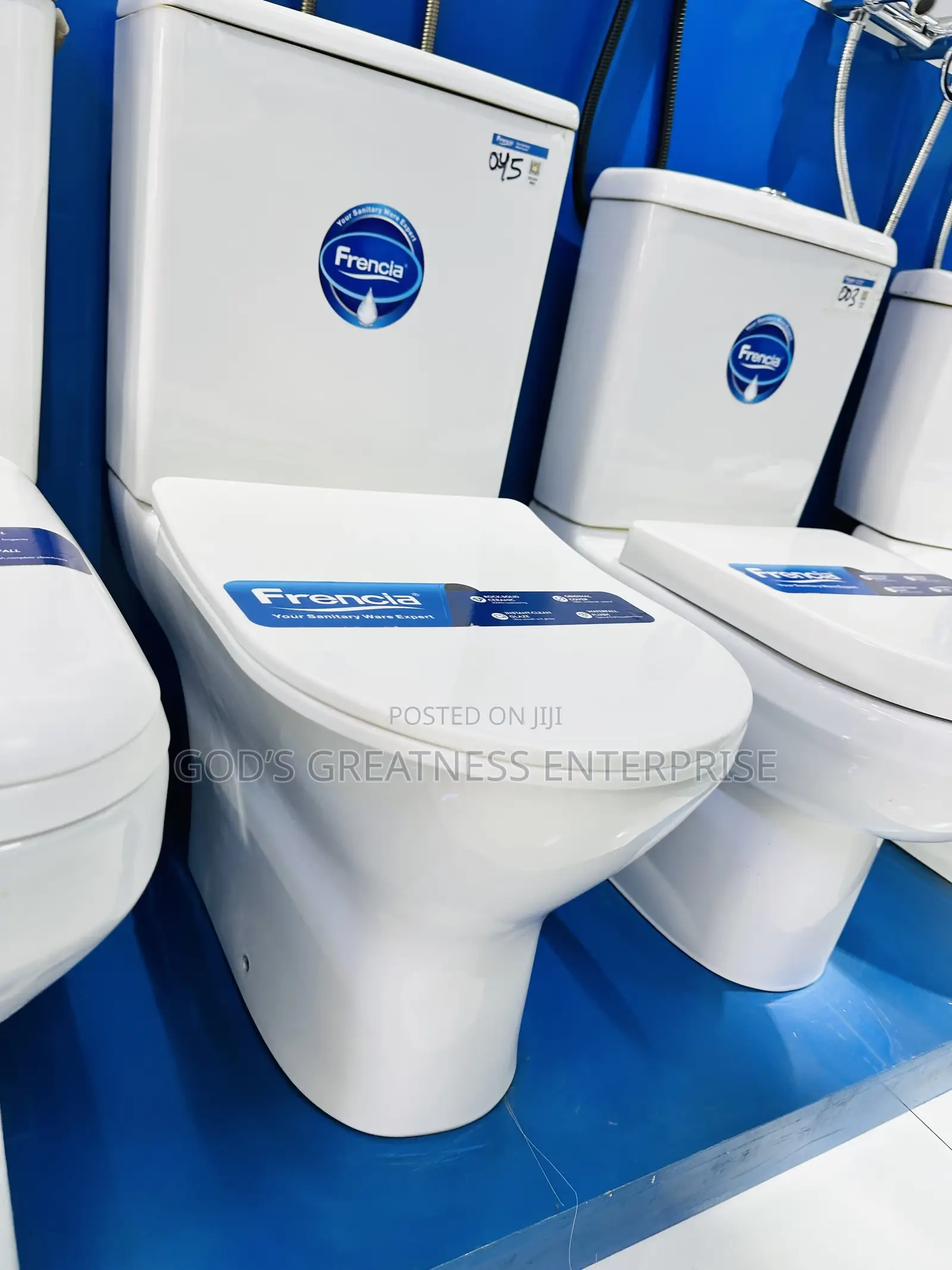Pressure Flush Water Closet