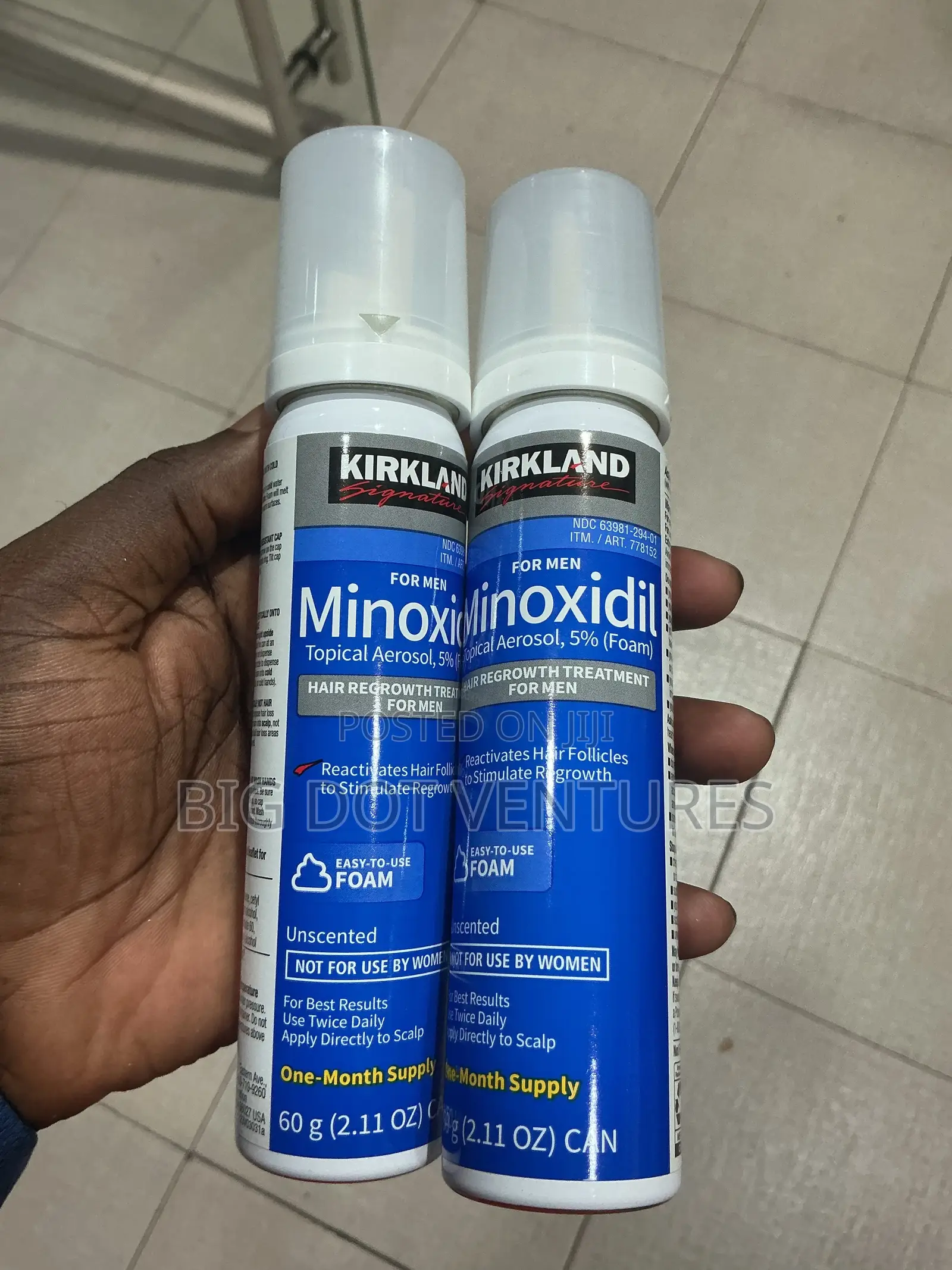 Minoxdil Foam (Kirkland)