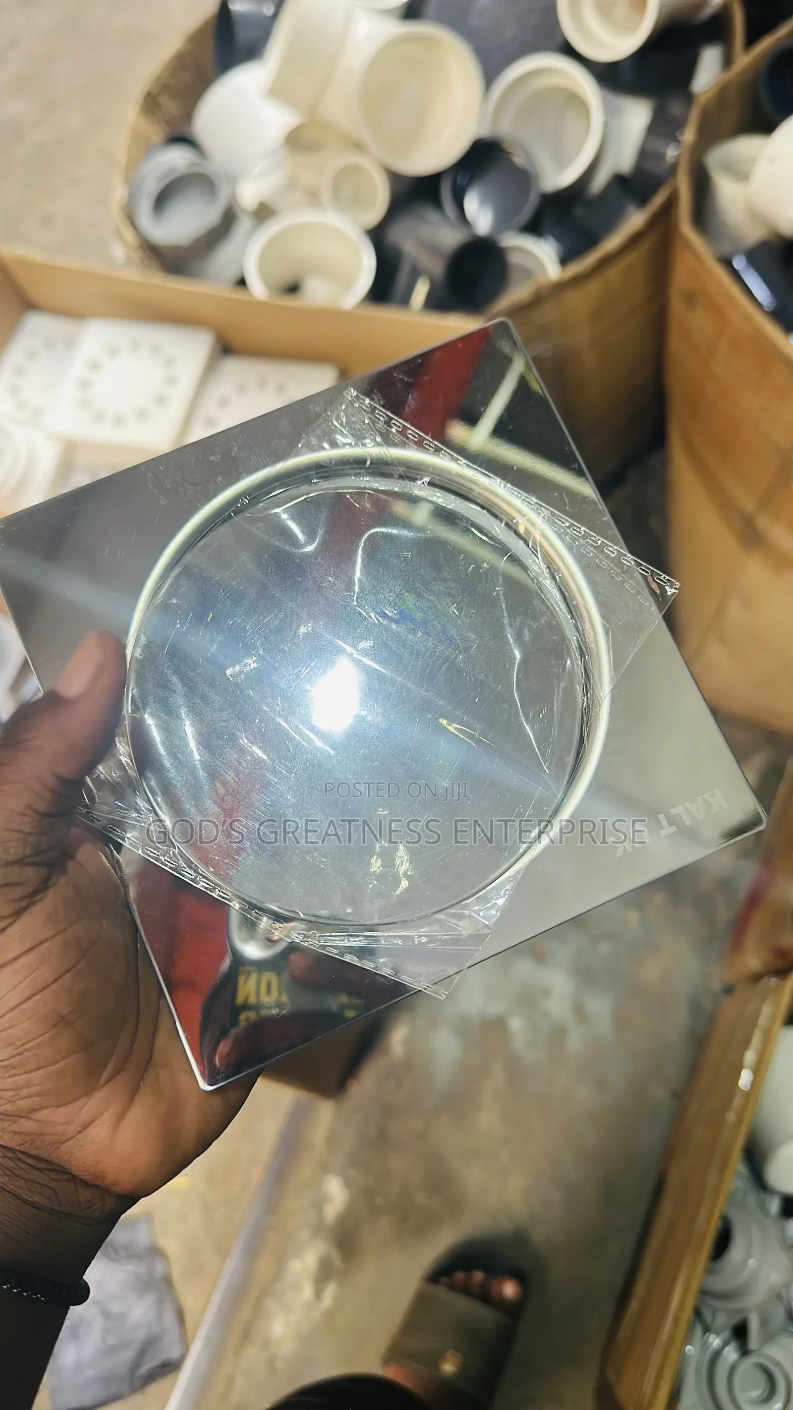 4” Metal Pop Up Drain