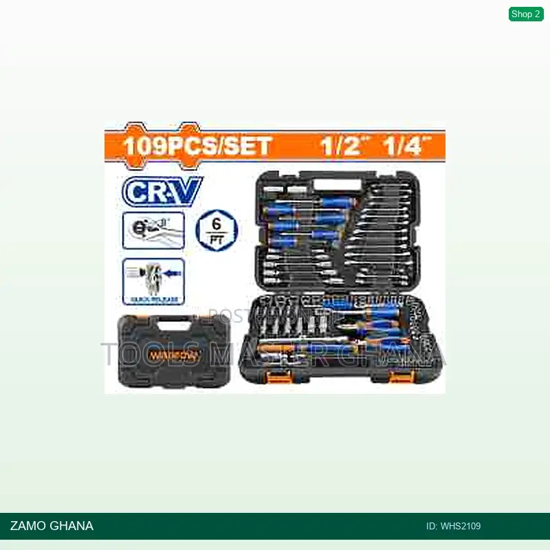 109 PCS Combination Tools - Whs2109