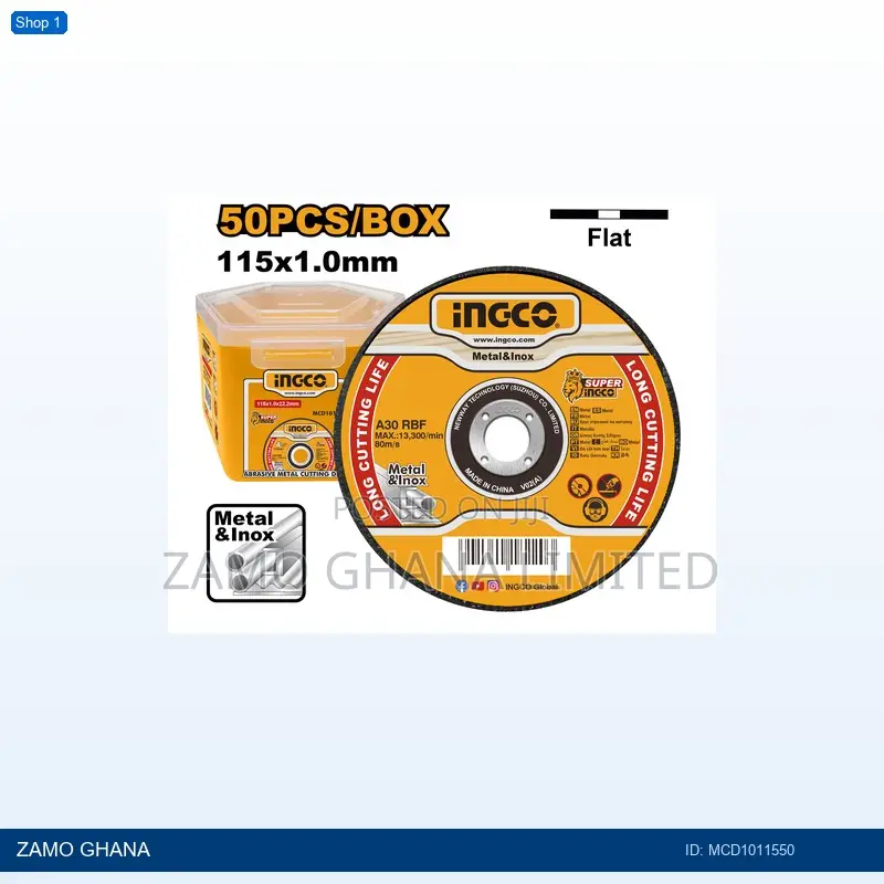 Abrasive Metal Cutting Disc - MCD