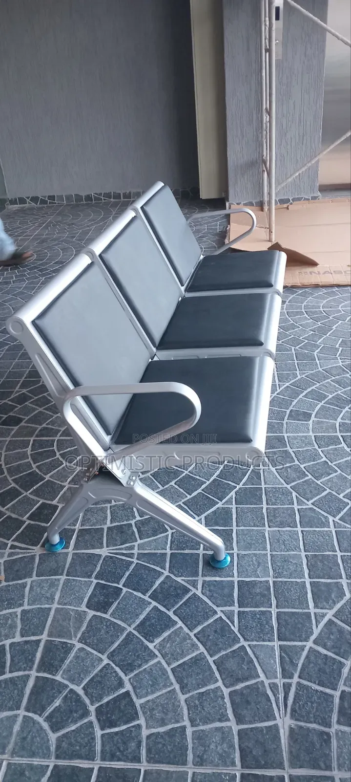 Waiting/Visitors Leather Chair 《 3 in 1 》