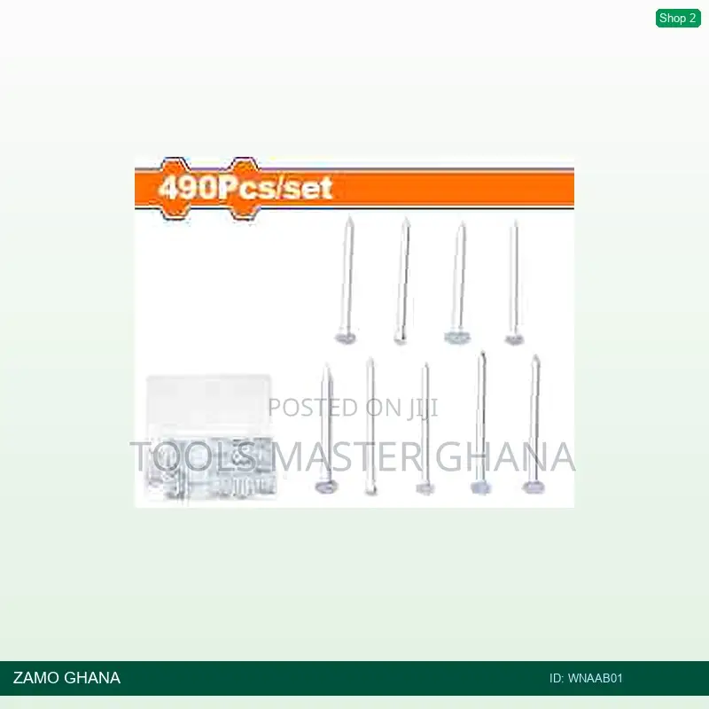 490 PCS Nail - Wnaab01