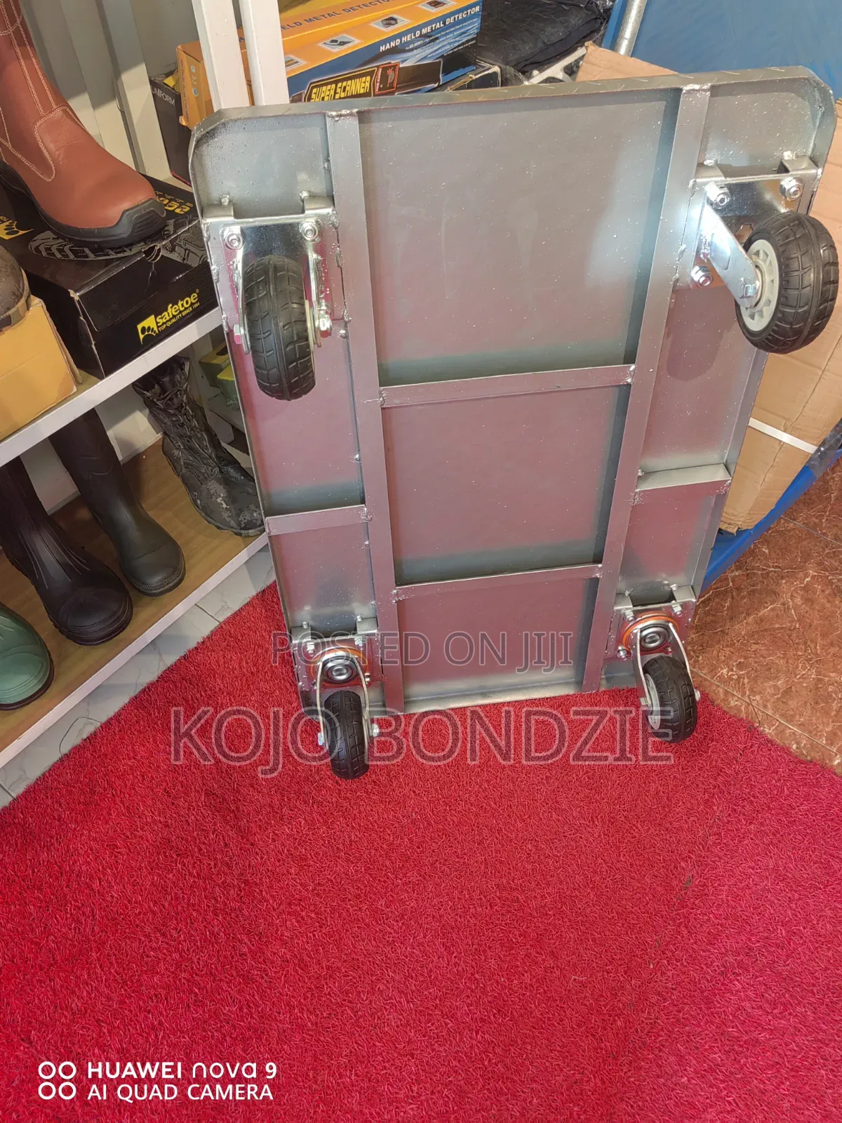 Industrial Metal Platform Trolley 700kg to 800kg