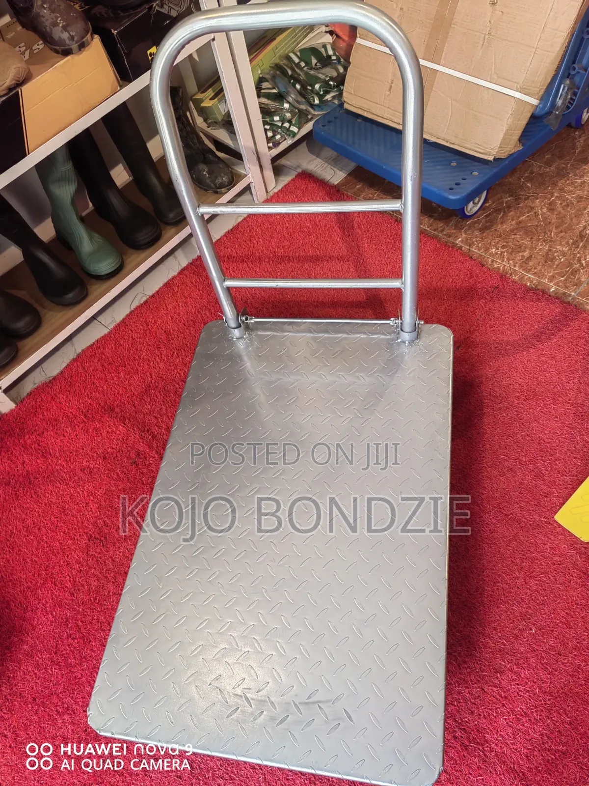 Industrial Metal Platform Trolley 700kg to 800kg