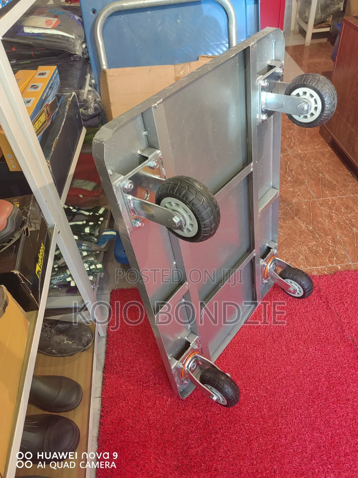 Industrial Metal Platform Trolley 700kg to 800kg