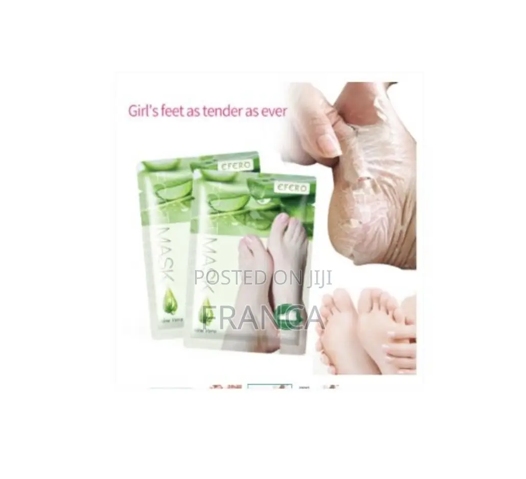 Aloe Vera Foot Mask Peeling for Legs, Feet Mask Scrub Exfoliating Sock