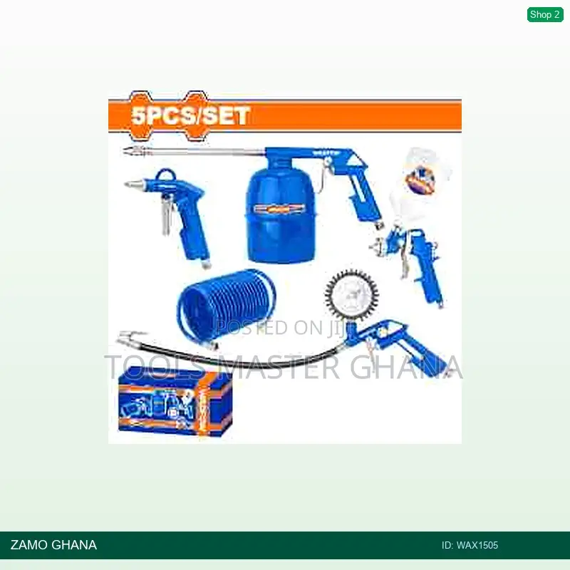 5 PCS Air Tools - Wax1505