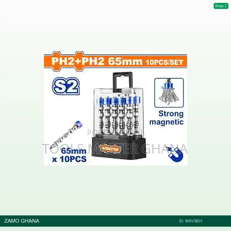 Strong Magnetic Screwdriver Bits - Wsv3b01
