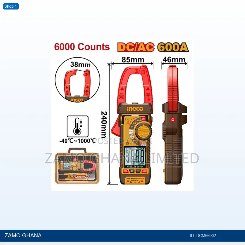 Dc/Ac Clamp - Dcm66002