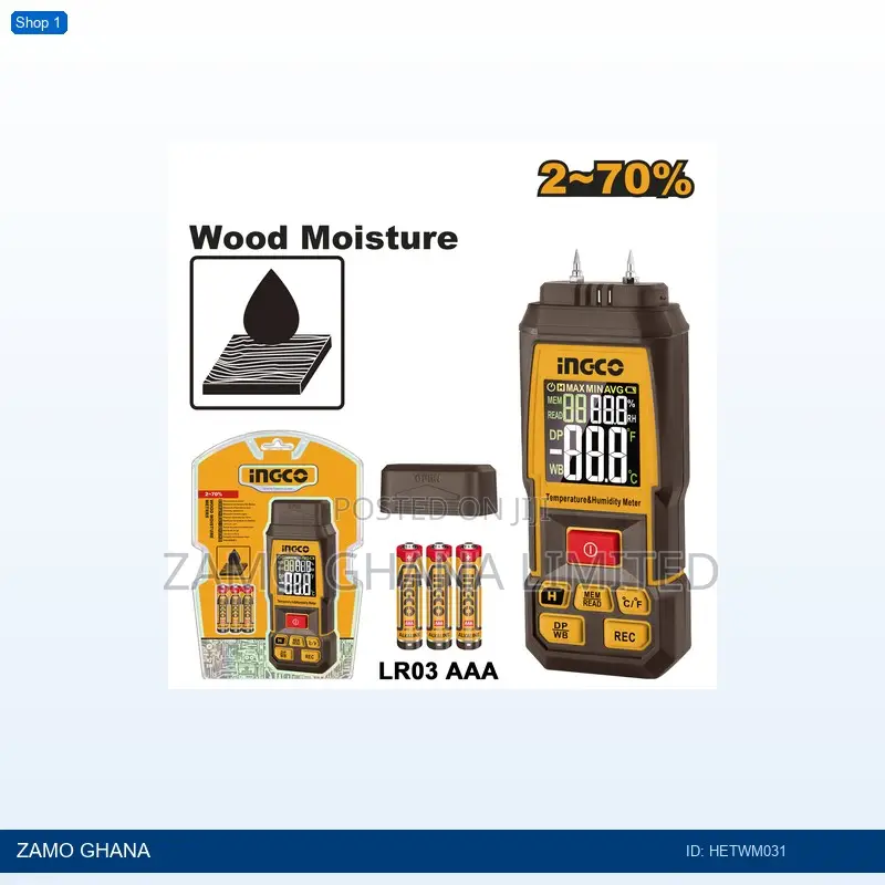 Wood Moisture - Hetwm031