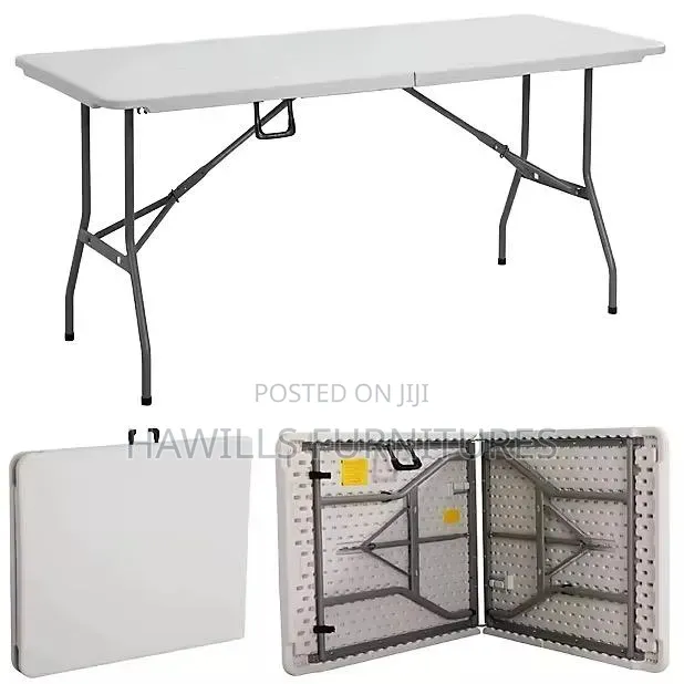 Foldable Utility Table Made From High-Density Products.