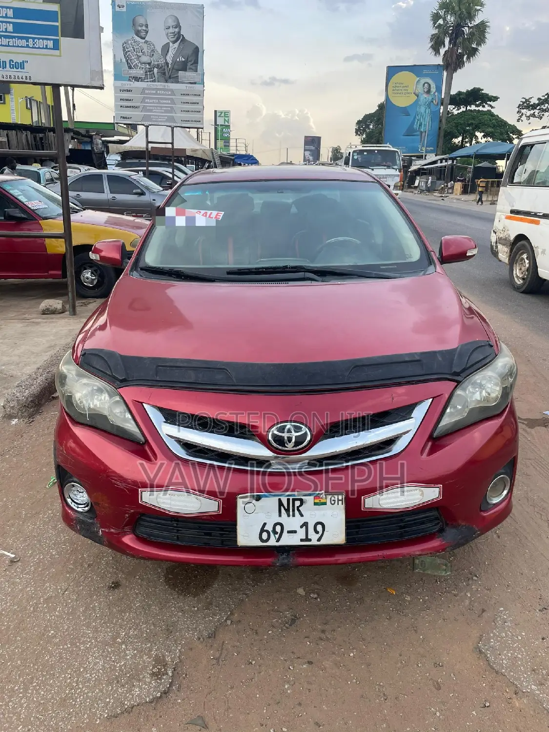 Toyota Corolla 2010 Red