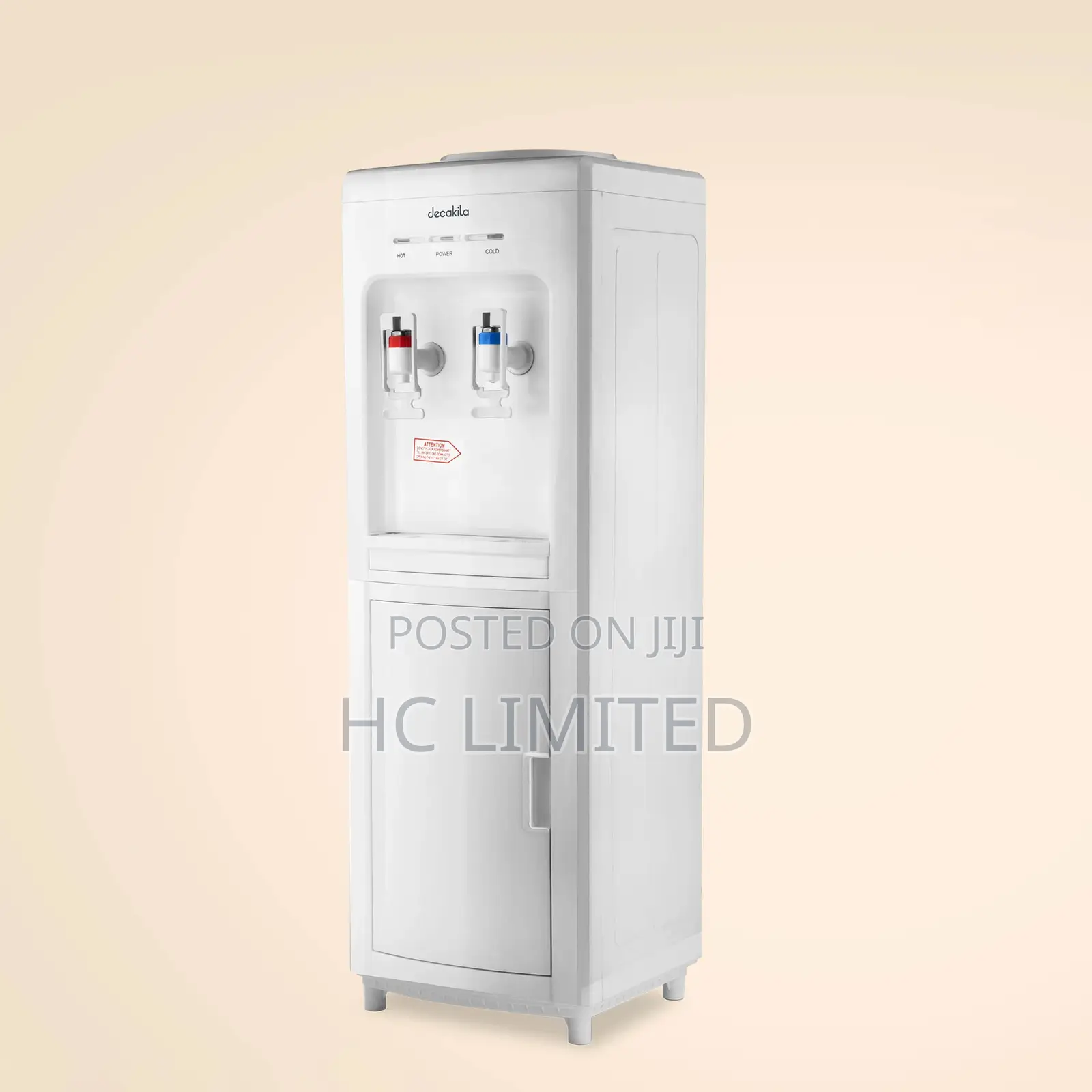 Water Dispenser - With Half Storage Cabinet - Kewf002b