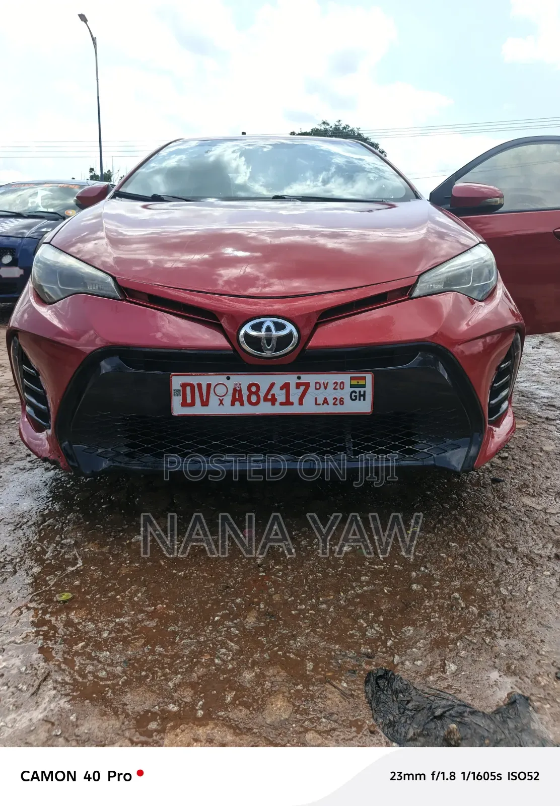 Toyota Corolla LE 4dr Sedan (1.8L 4cyl CVT) 2014 Red