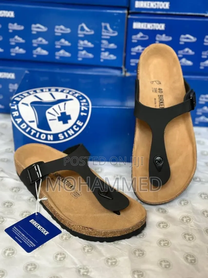 Black Gizeh Birkenstock