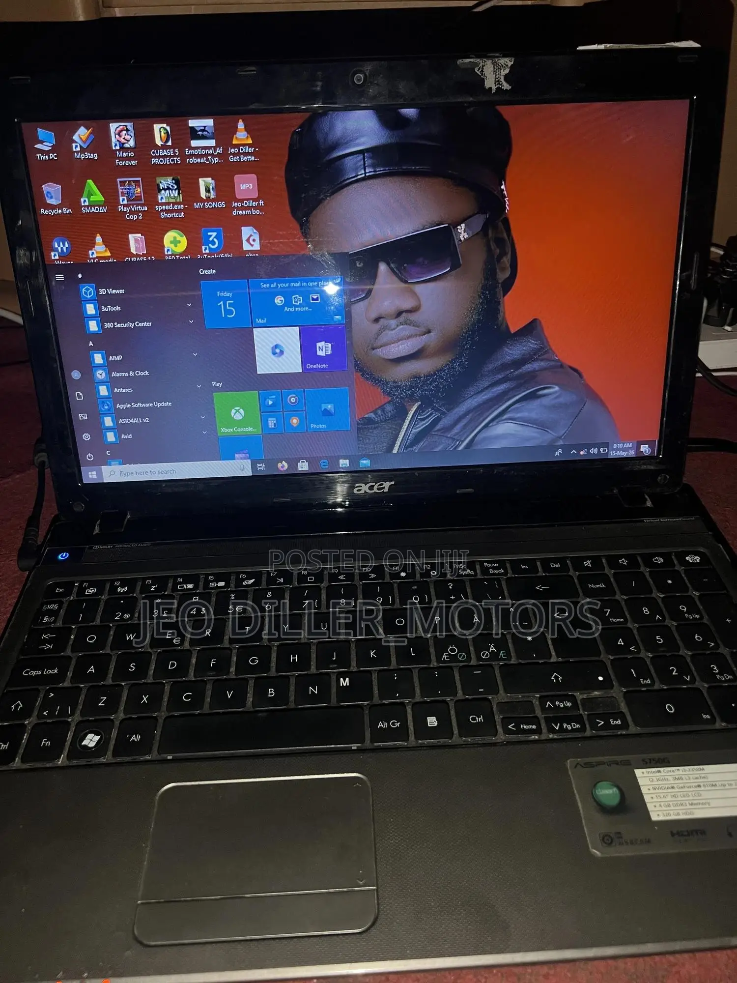 Laptop Acer Aspire 5 6GB Intel Core i5 HDD 500GB