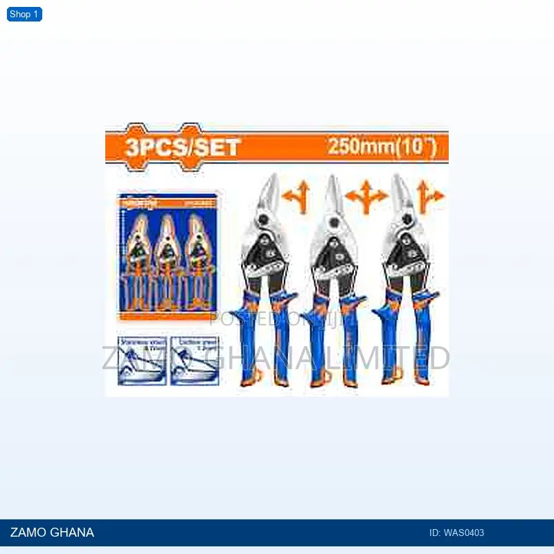 3 PCS Aviation Snip Set - Was0403
