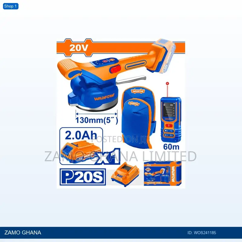 Cordless Tile Vibration Machine Combo - Wos241185
