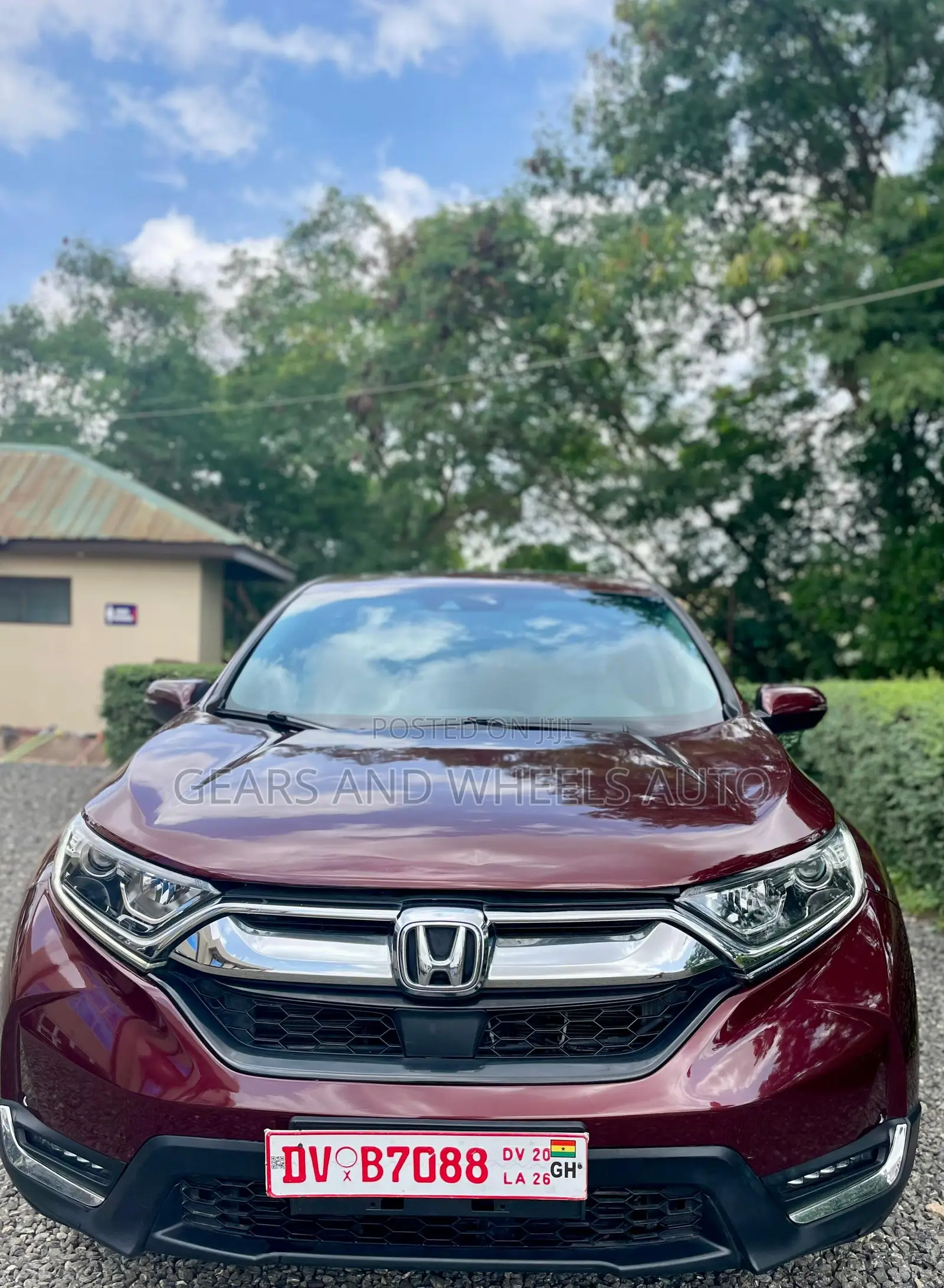 Honda CR-V EX-L AWD 2018 Burgundy