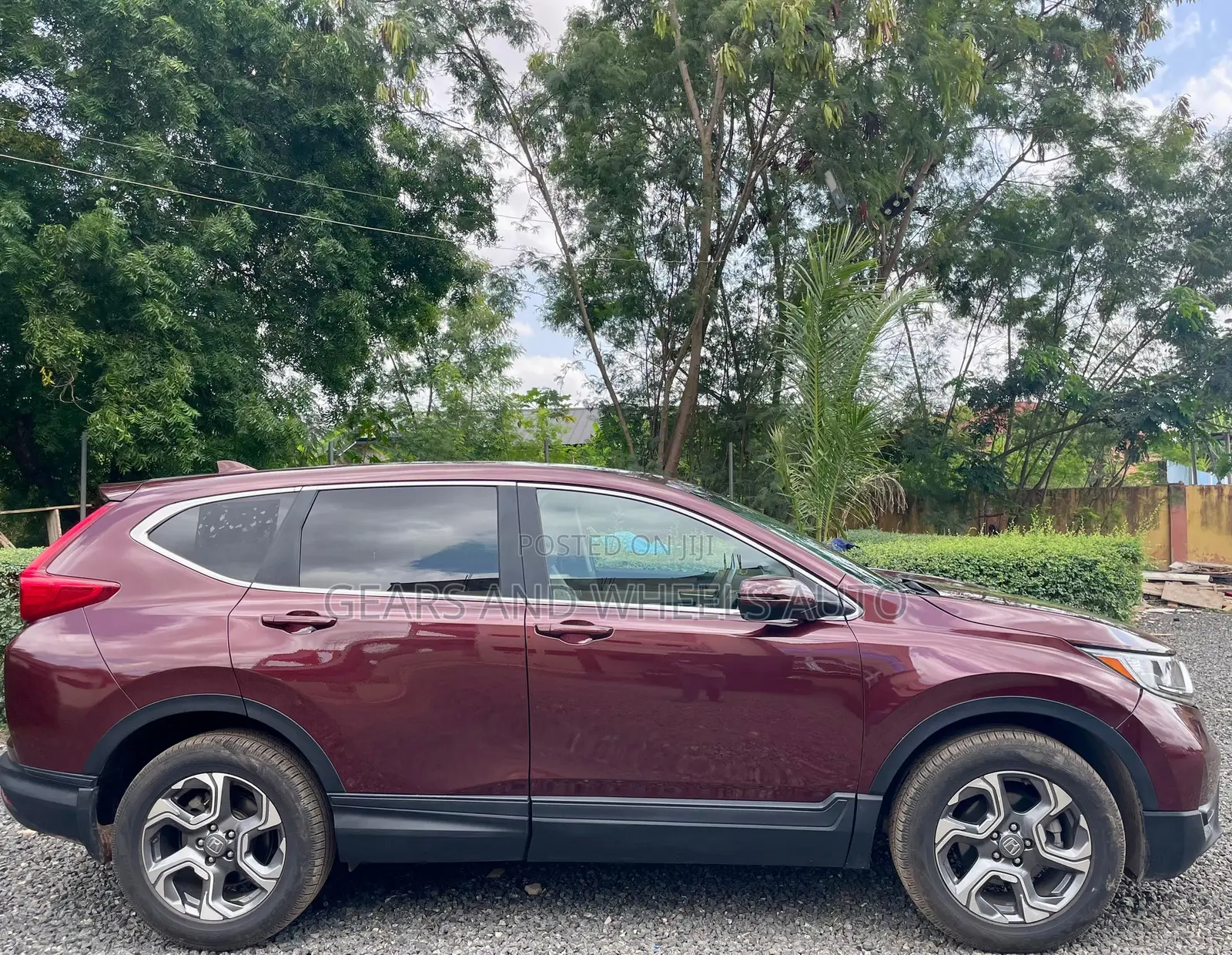 Honda CR-V EX-L AWD 2018 Burgundy