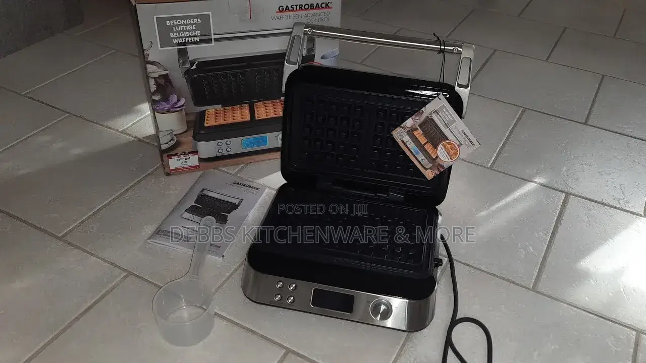 Gastroback Heavy Duty Waffle Maker Germany 