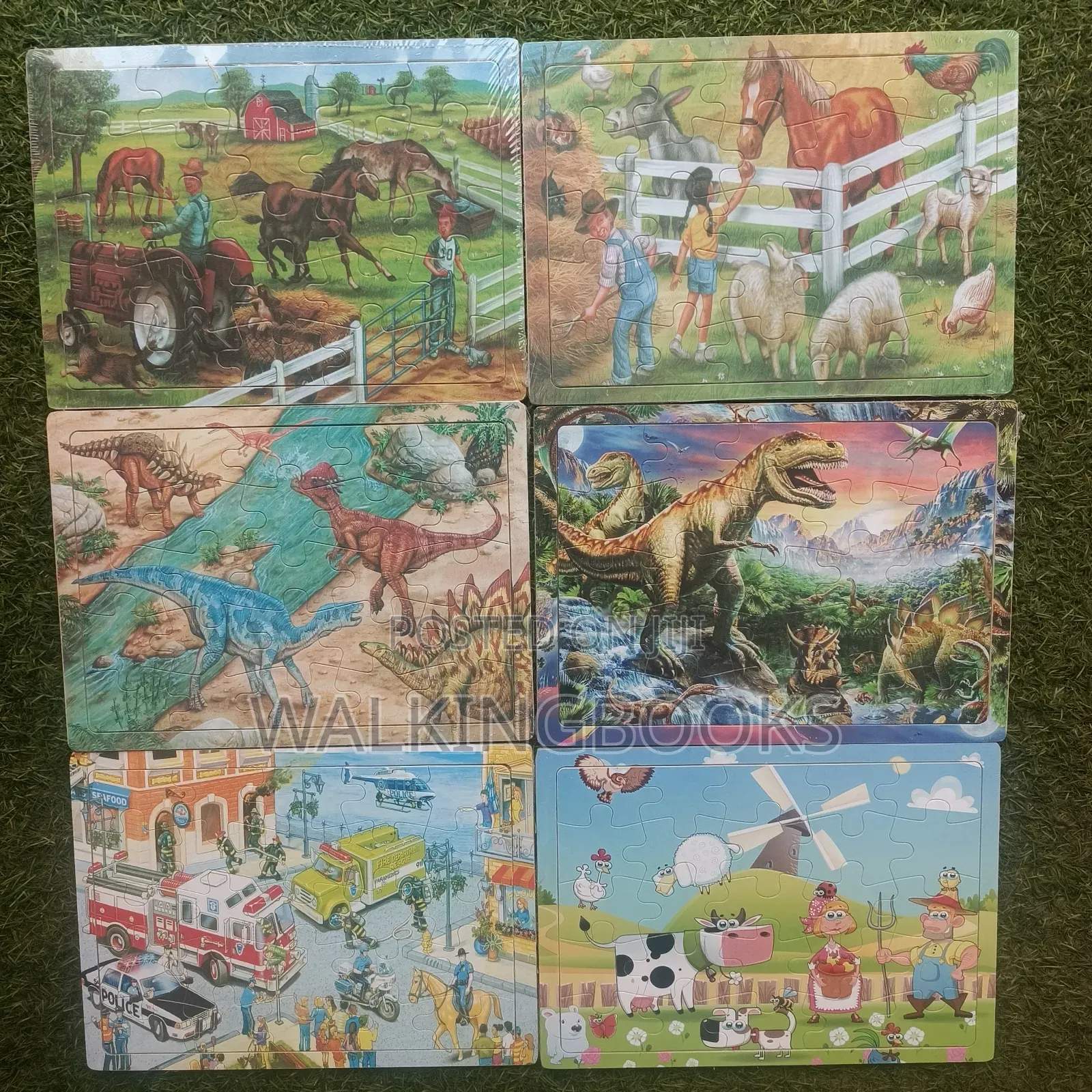 Wooden Puzzle Board for Children Ghc40 Each