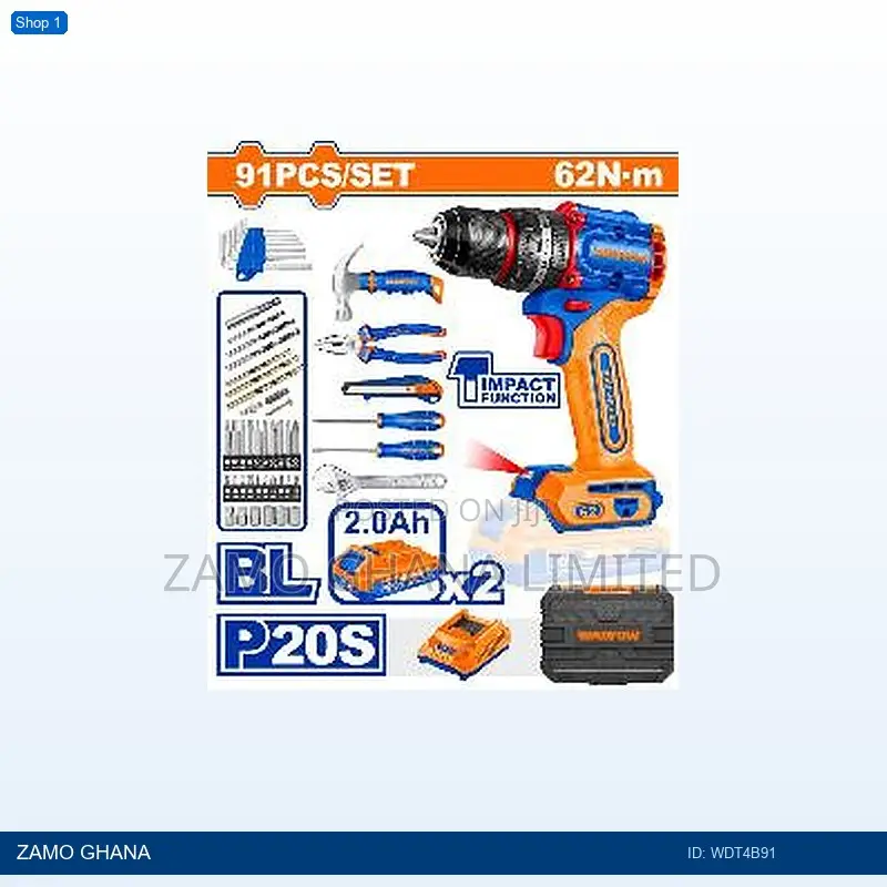 91 Pcs Tools - Wdt4b91