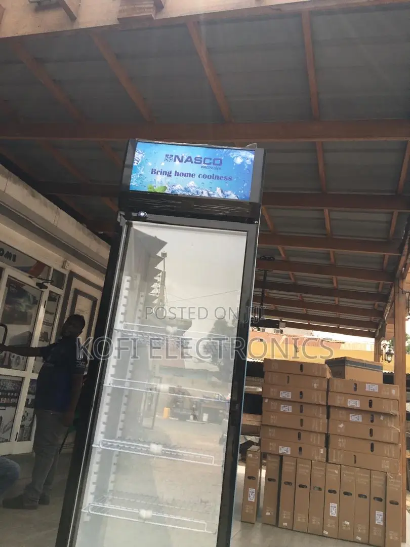 Nasco 358l Display Refrigerator Stylish Design With Large Capacity