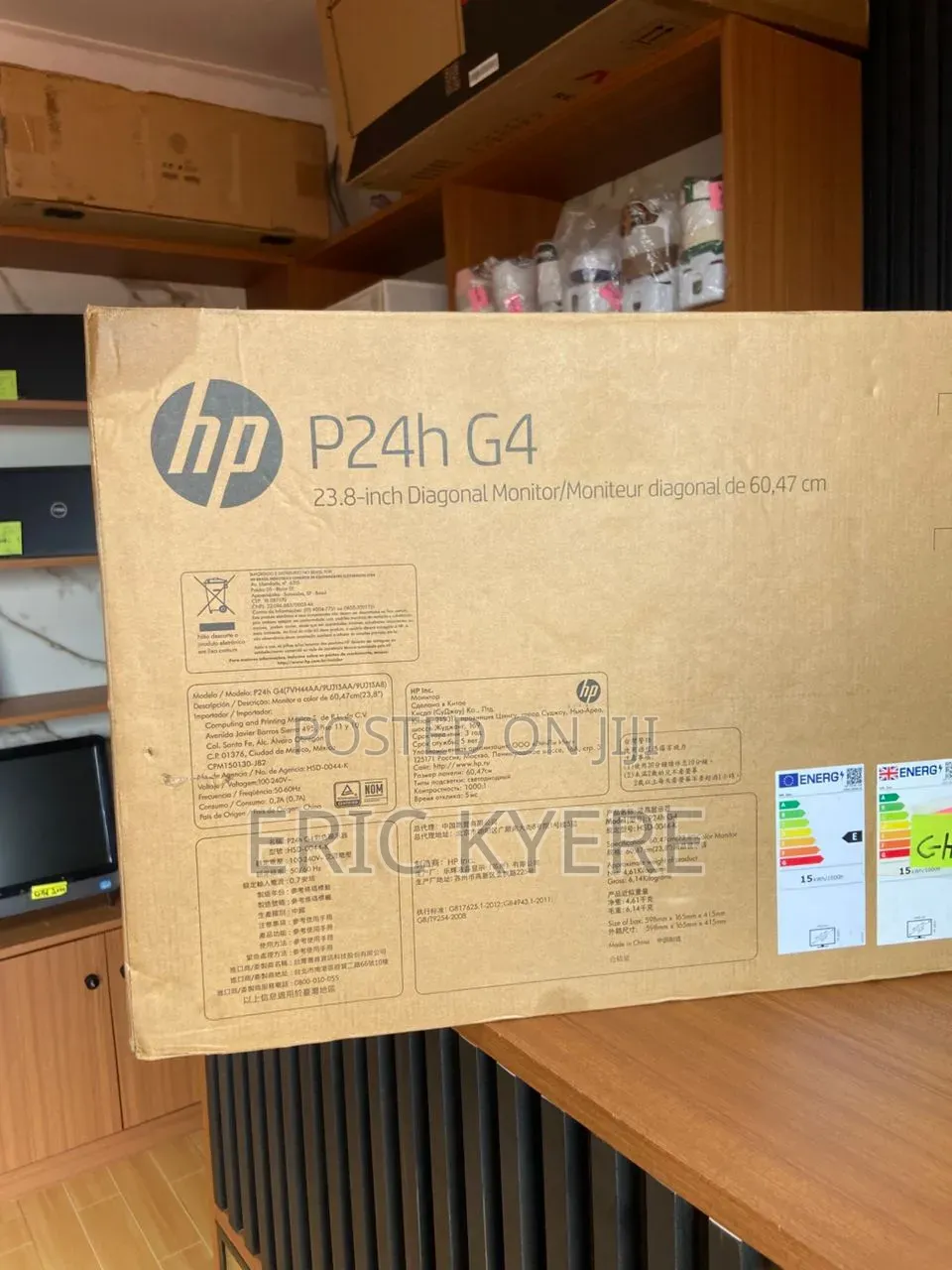 HP P24h G4 24” Full Hd Ips Monitor