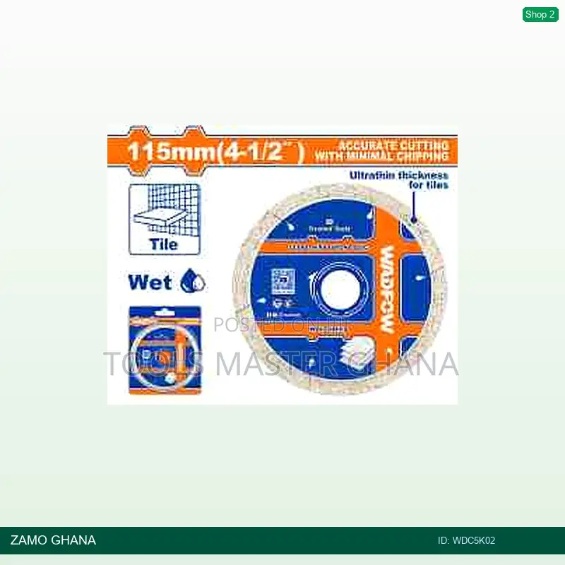 Tile Cutting Disc - Wdc5k02