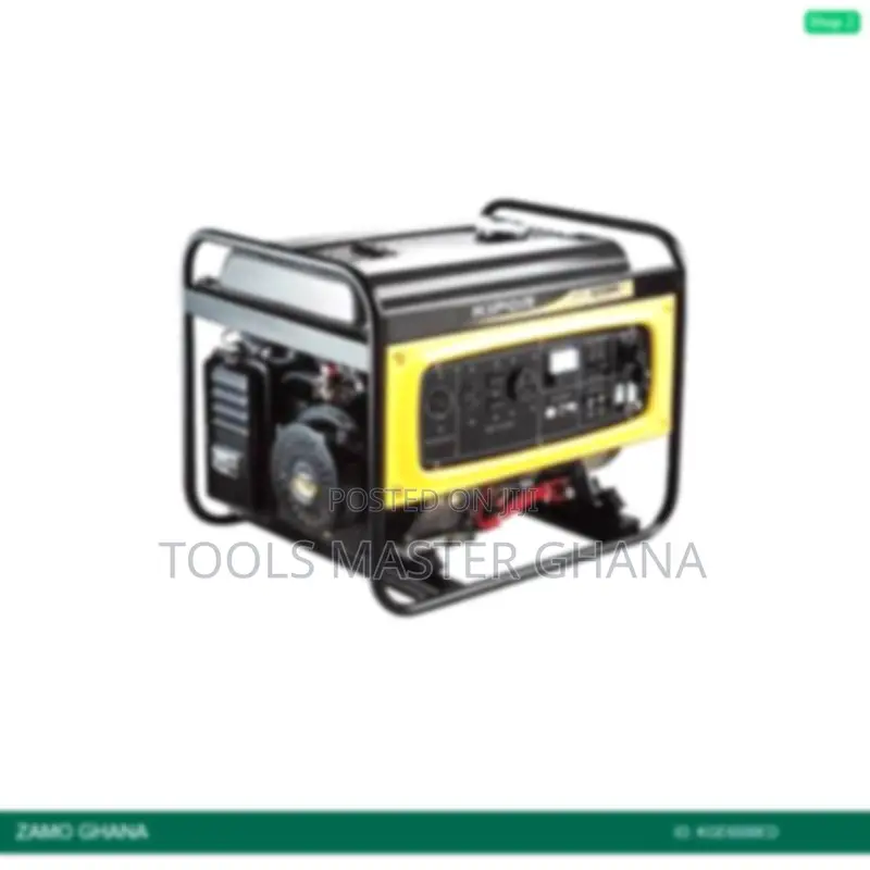 Gasoline Generator 5kva 1phase Open Frame - Kge6500ed