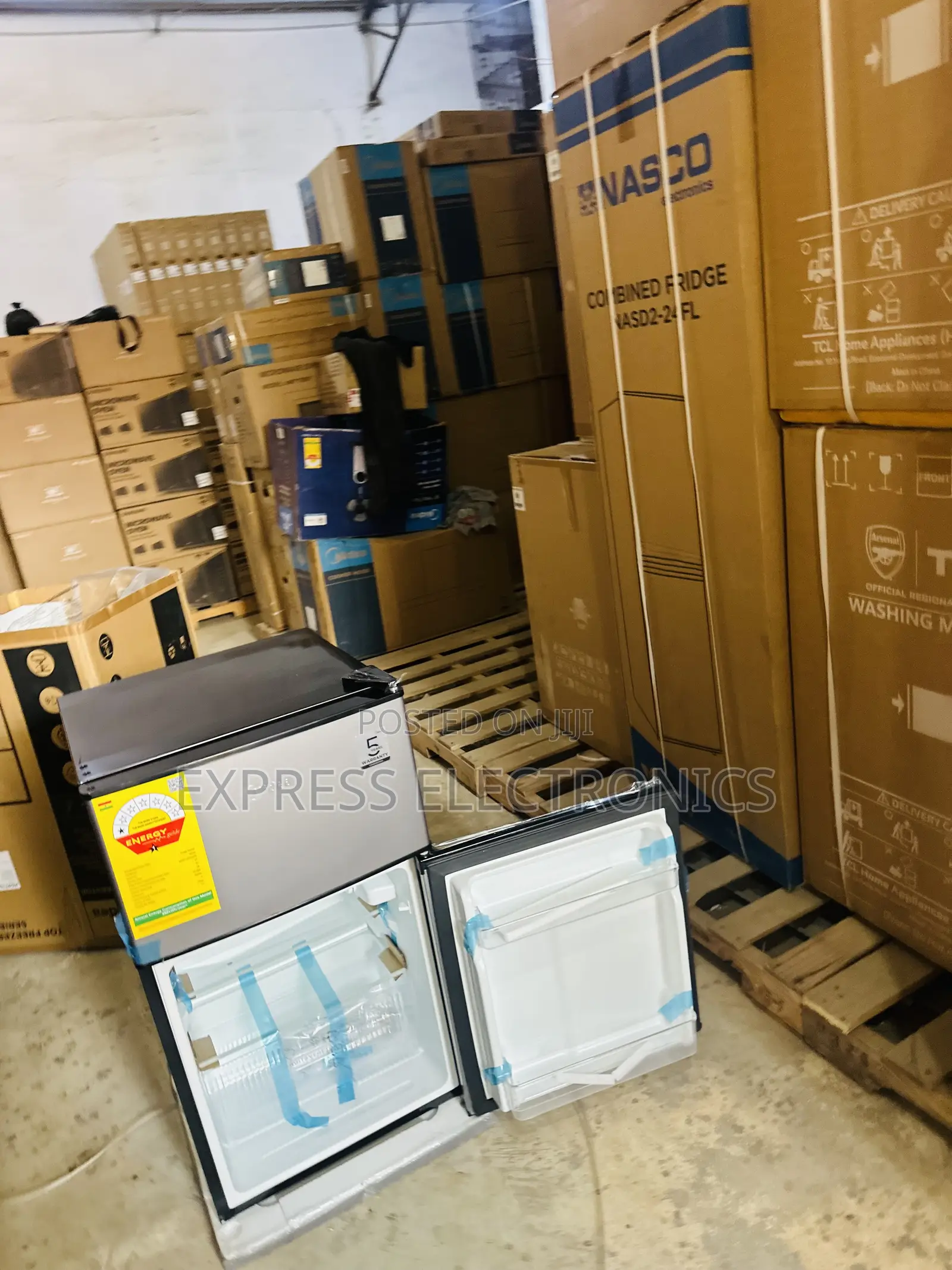 Brand New Double Door Fridge Midea 87l New