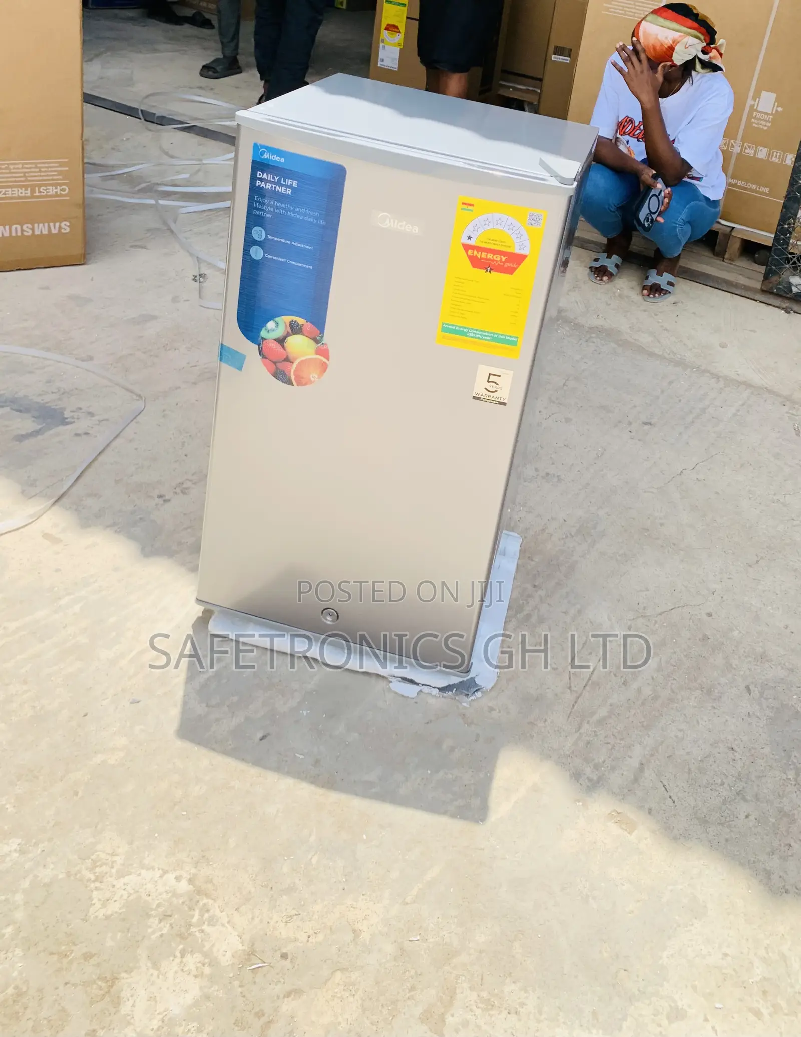 Zealous New Midea 85l Litres Table Top Refrigerator Mdrd133fgg31