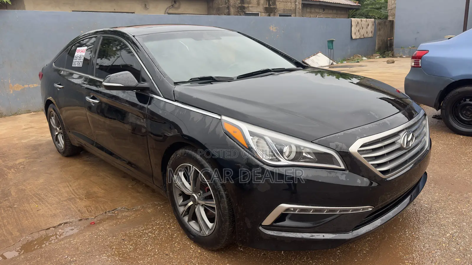 Hyundai Sonata Limited 2.0T Seban (2.0L 4cyl 6A) 2017 Black