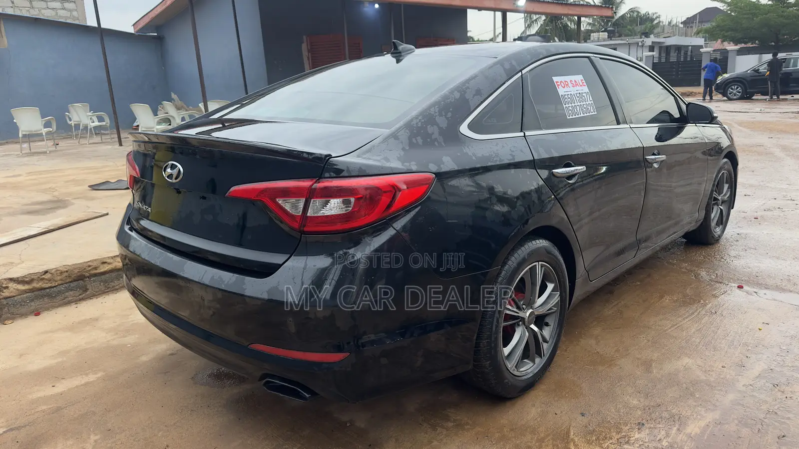 Hyundai Sonata Limited 2.0T Seban (2.0L 4cyl 6A) 2017 Black