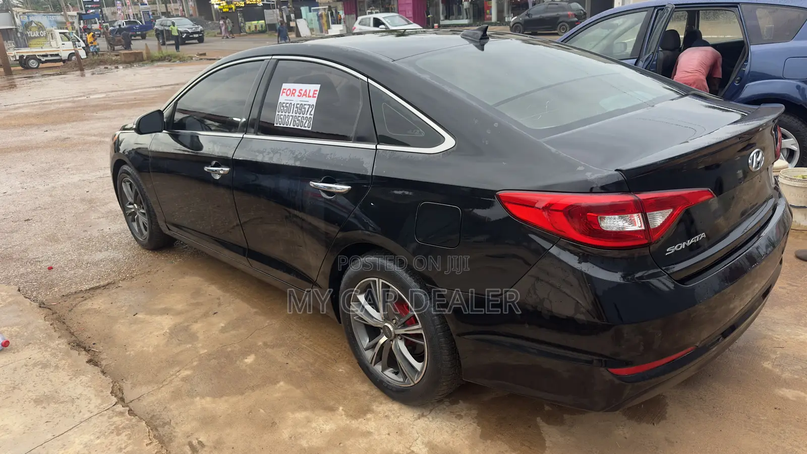 Hyundai Sonata Limited 2.0T Seban (2.0L 4cyl 6A) 2017 Black